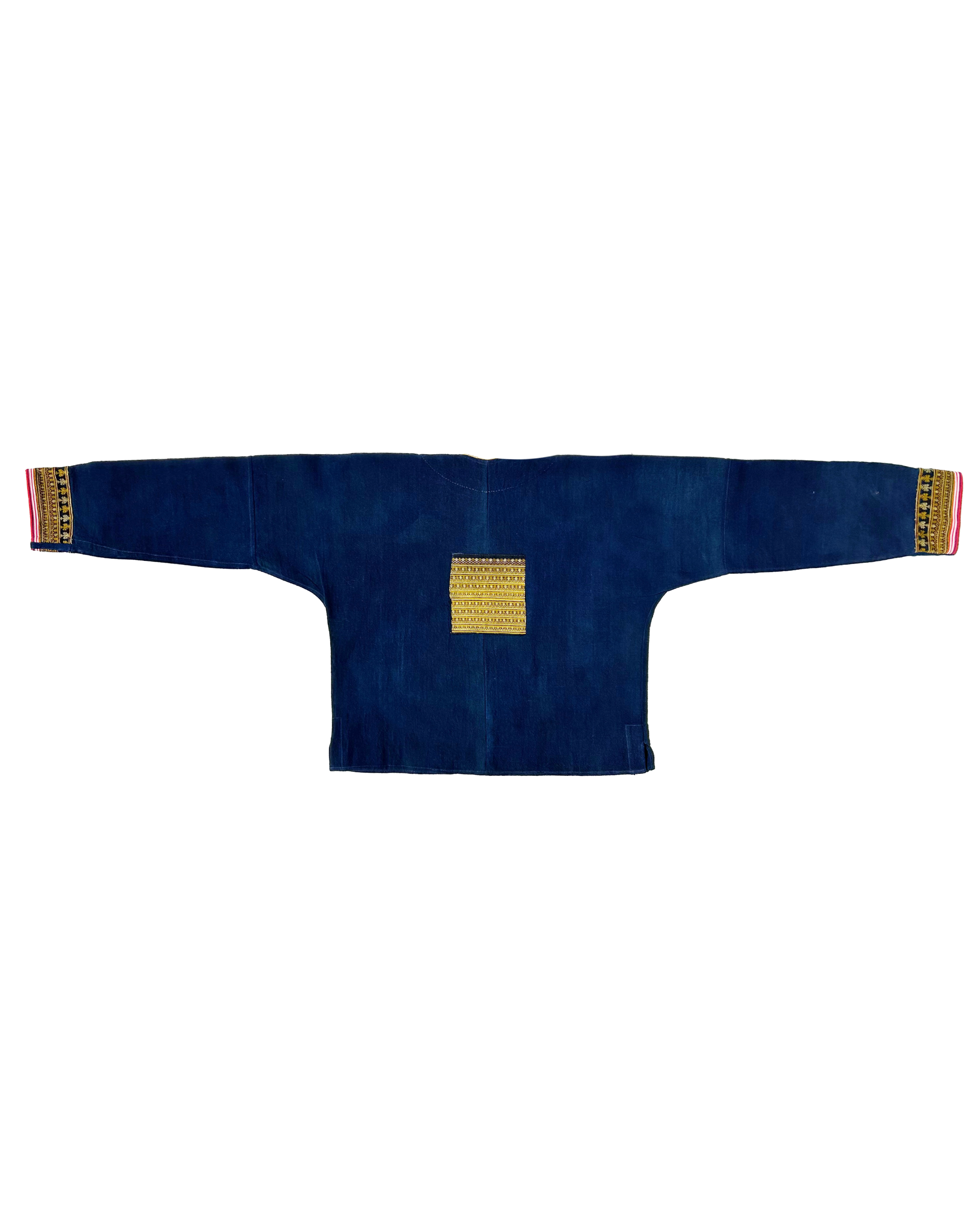 Embroidered Jacket in 12 Dip Indigo - Tamay & Me - Handmade in Vietnam