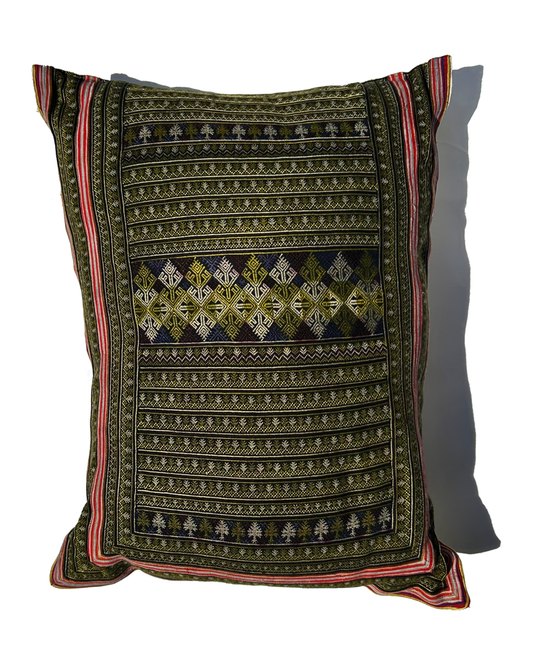 Embroidered Cushion - Tamay & Me - Handmade in Vietnam