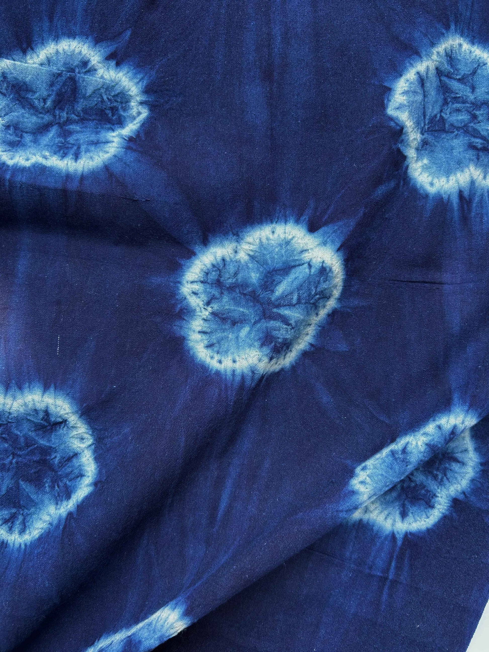 Indigo Tie-Dye Scarf VI - Tamay & Me - Handmade in Vietnam