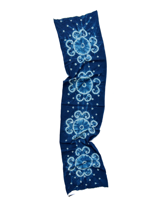 Indigo Tie-Dye Scarf III - Tamay & Me - Handmade in Vietnam