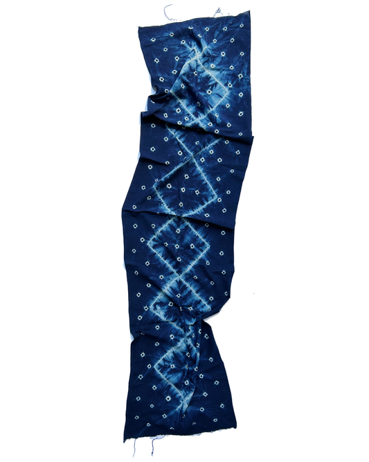 Indigo Tie-Dye Scarf IV - Tamay & Me - Handmade in Vietnam