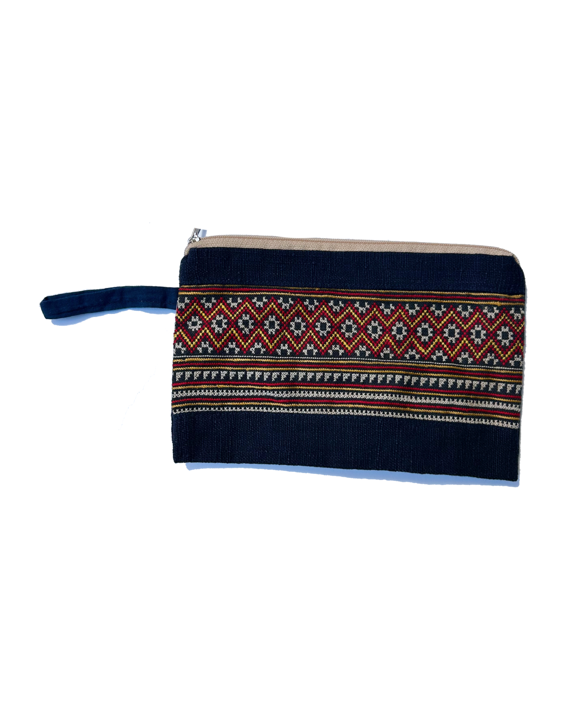 embroidered pouch - Tamay & Me - Handmade in Vietnam