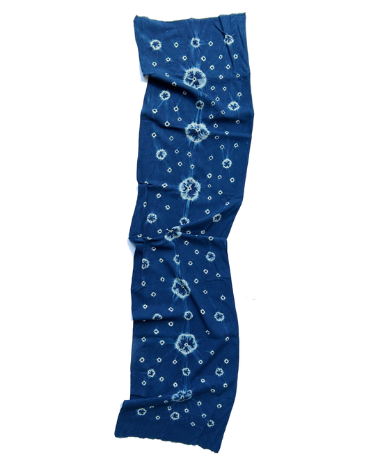 Indigo Tie-Dye Scarf V - Tamay & Me - Handmade in Vietnam