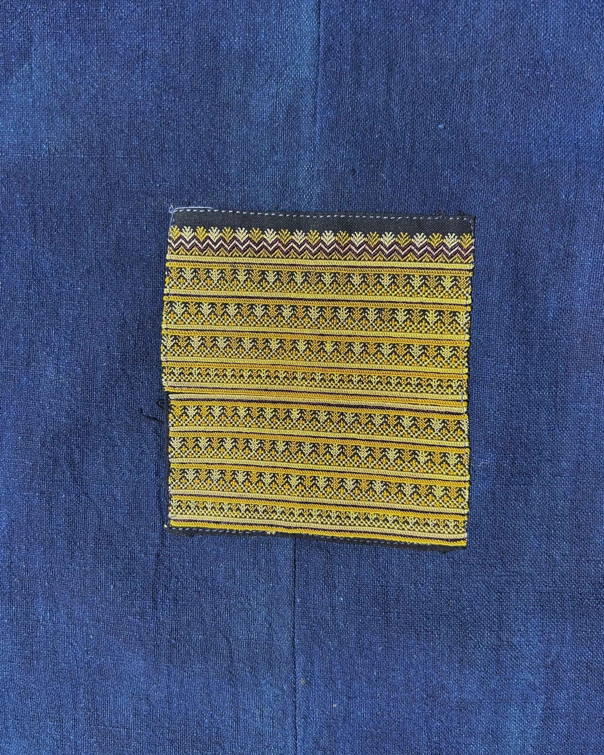 Embroidered Jacket in 12 Dip Indigo - Tamay & Me - Handmade in Vietnam