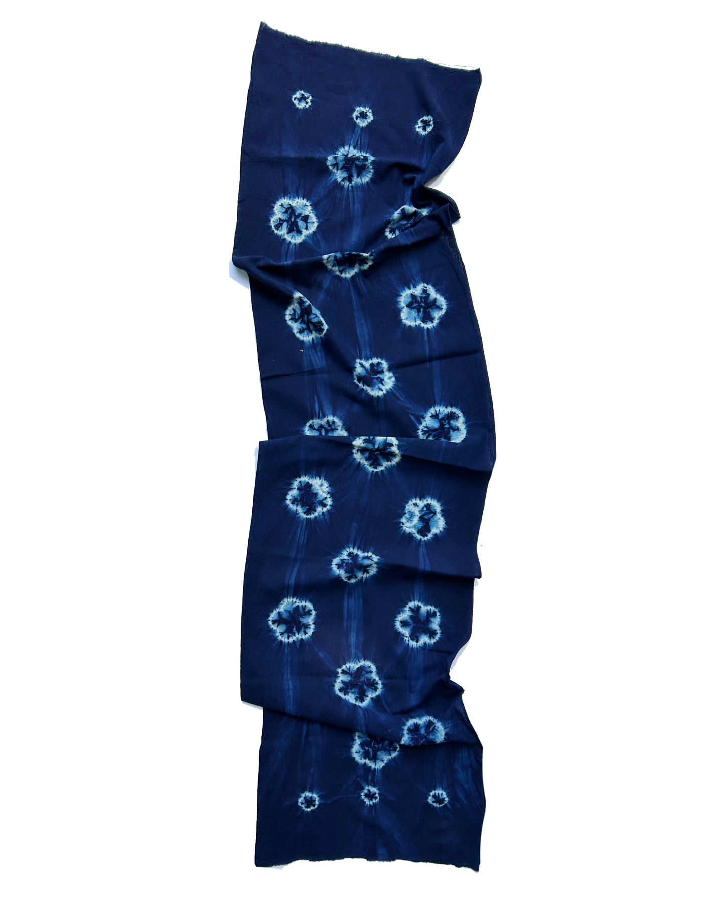 Indigo Tie-Dye Scarf VII - Tamay & Me - Handmade in Vietnam