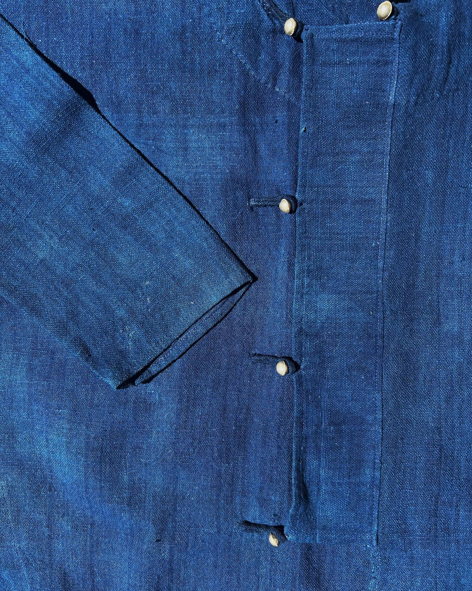 Field Jacket in 12 Dip Indigo - Tamay & Me - Handmade in Vietnam
