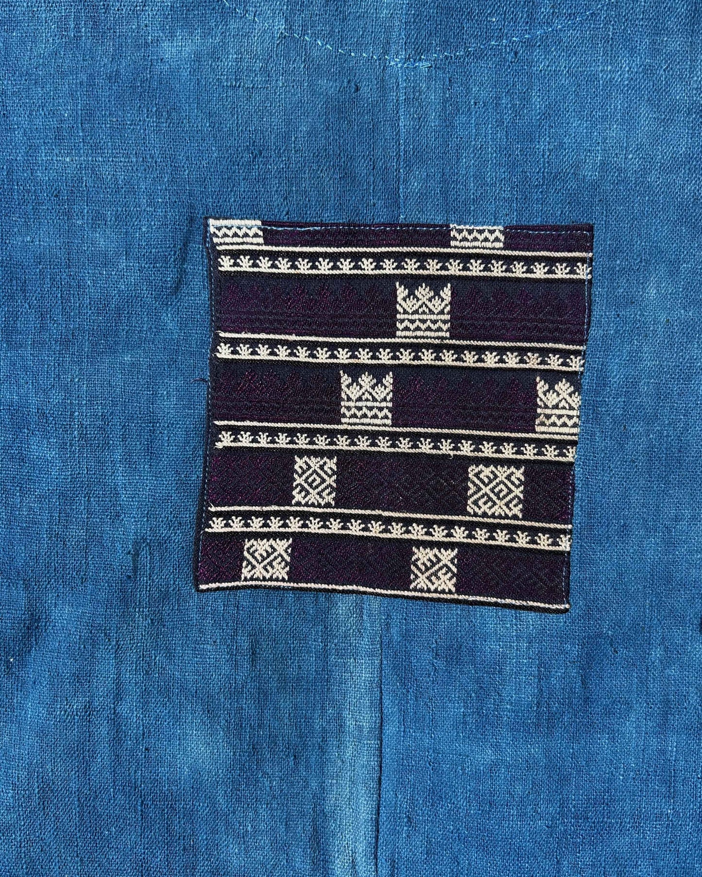Embroidered Jacket in 6 Dip Indigo - Tamay & Me - Handmade in Vietnam