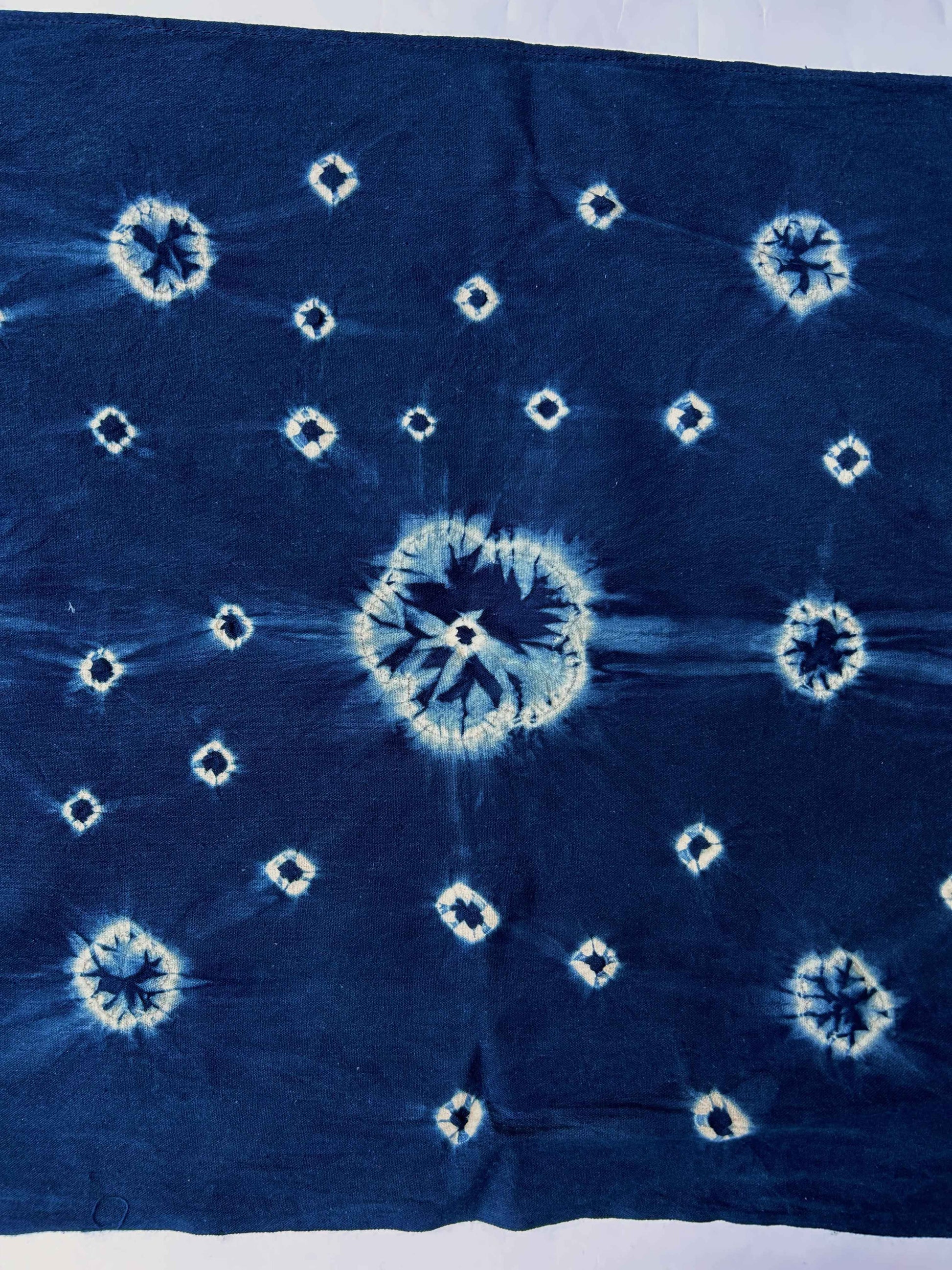 Indigo Tie-Dye Scarf V - Tamay & Me - Handmade in Vietnam