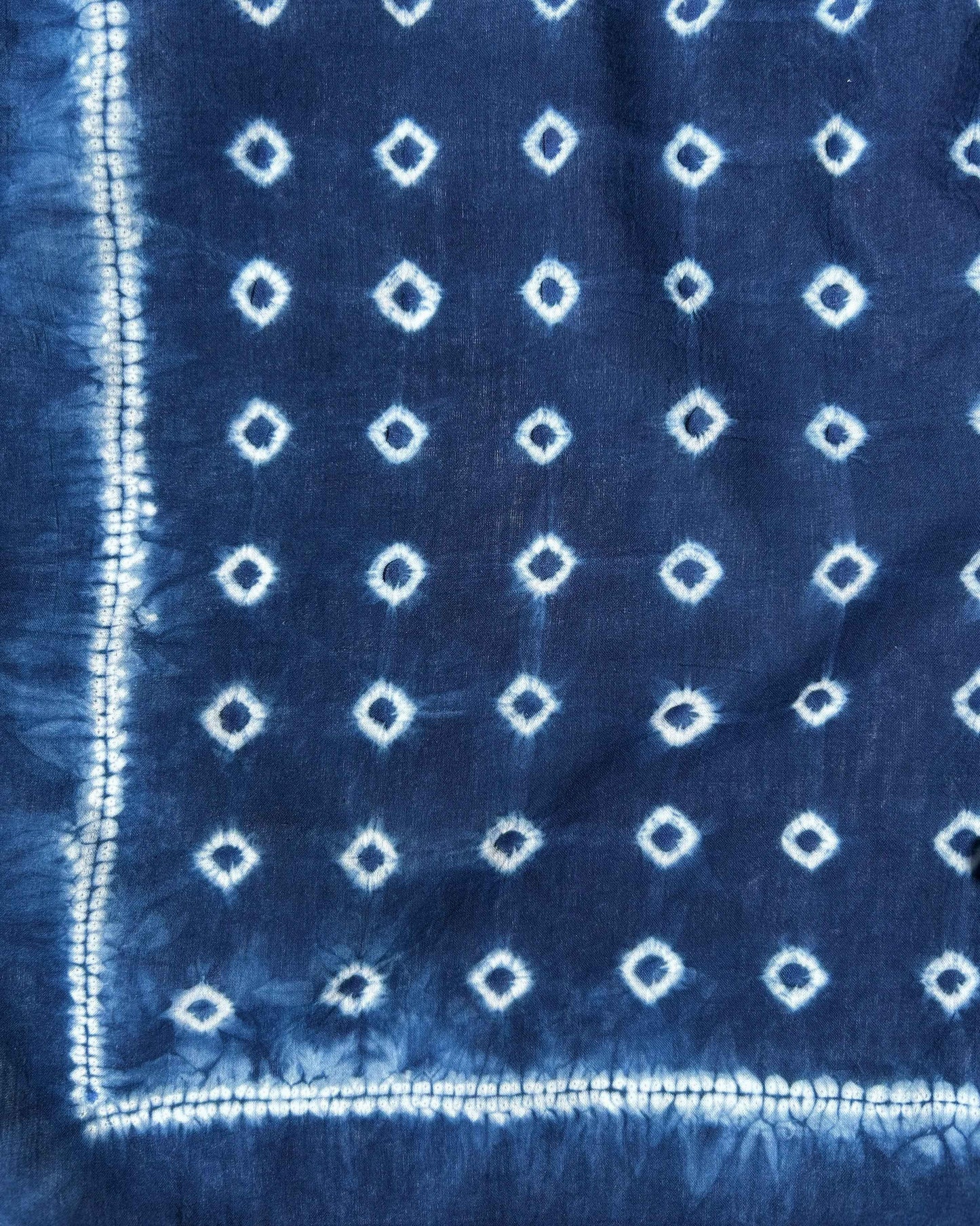 Rice Seedling Indigo Bandana - Tamay & Me - Handmade in Vietnam