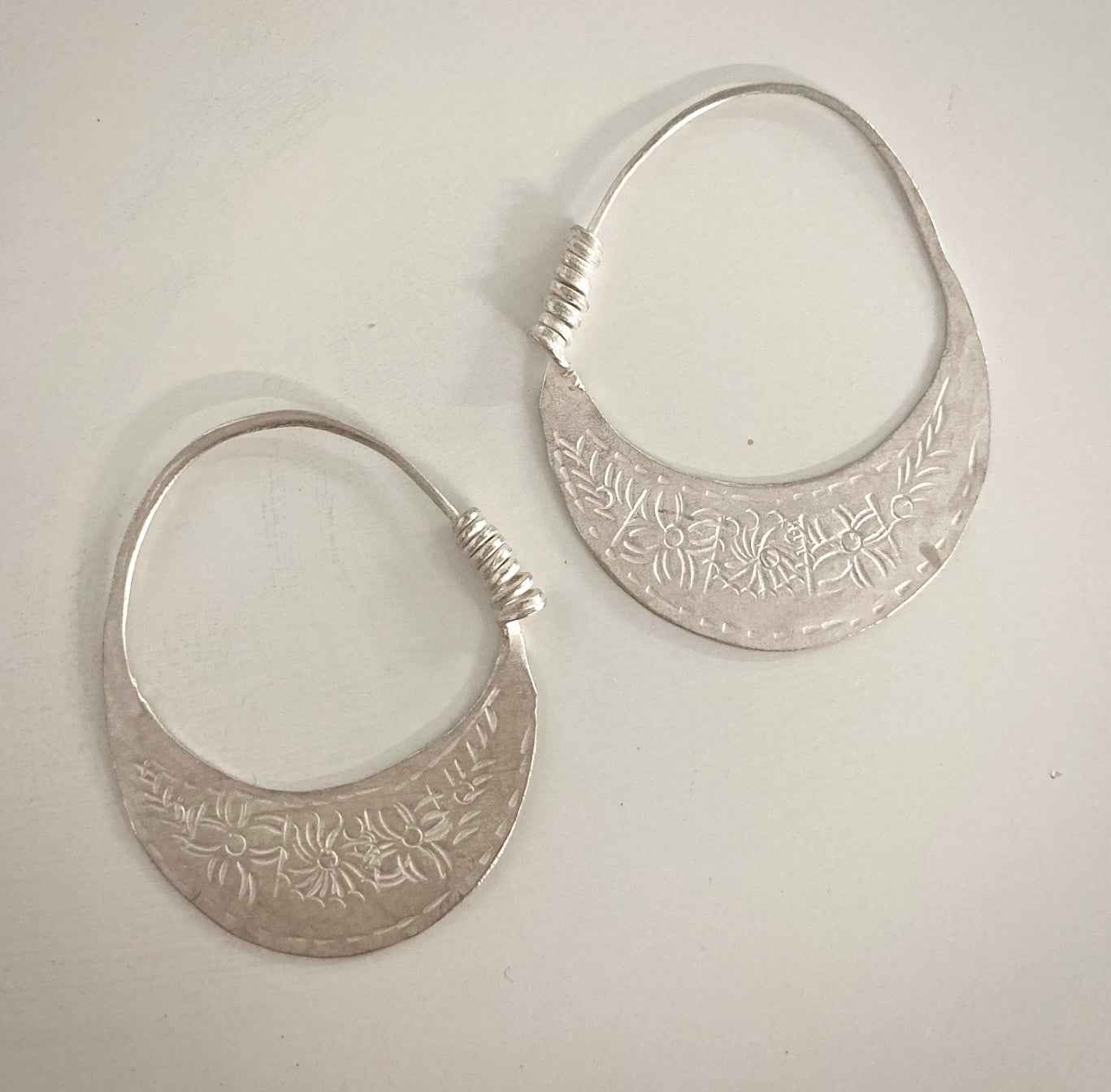 Small H'mong Hoops - Tamay & Me - Handmade in Vietnam