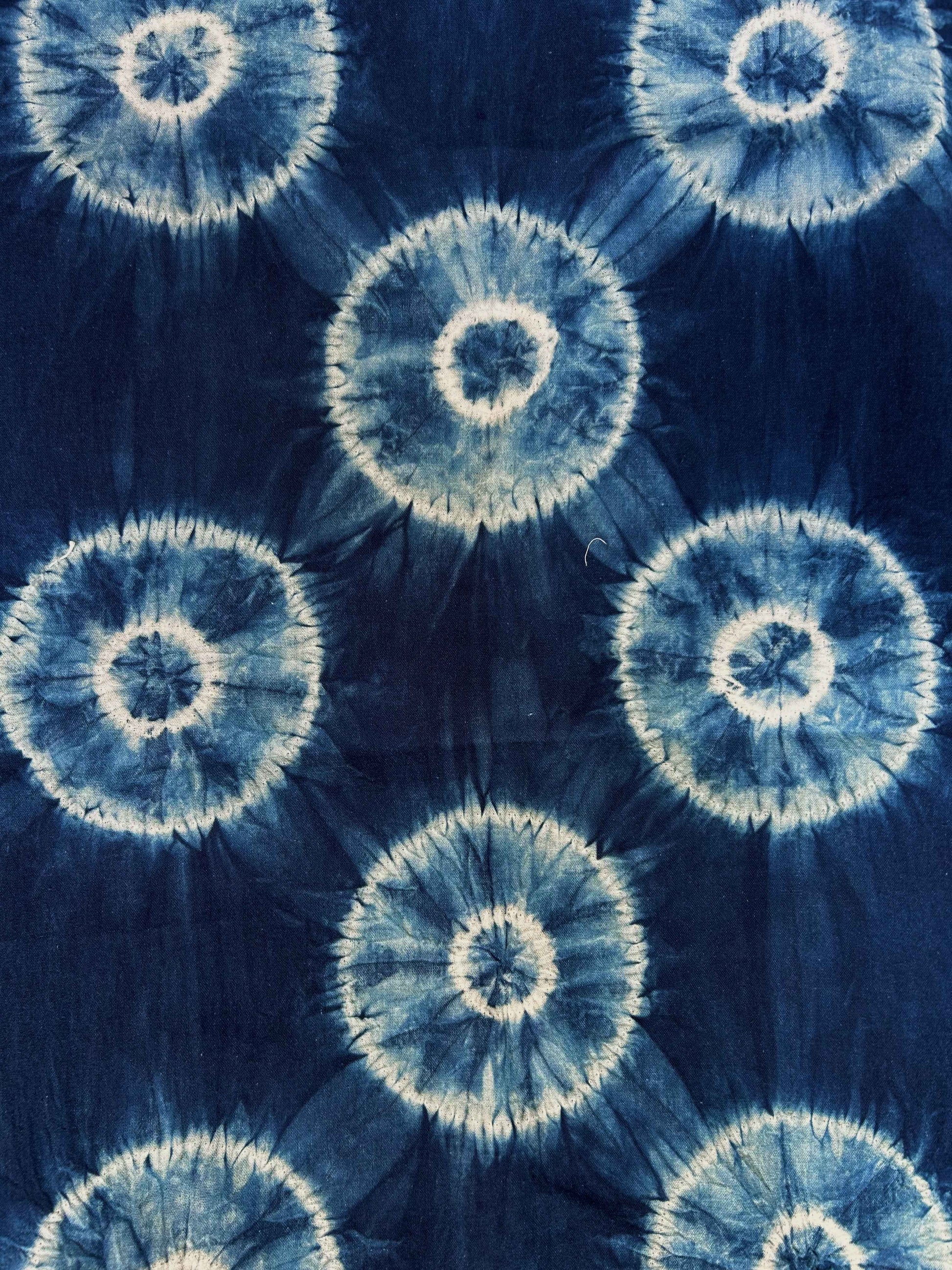 Indigo Tie-Dye Scarf II - Tamay & Me - Handmade in Vietnam