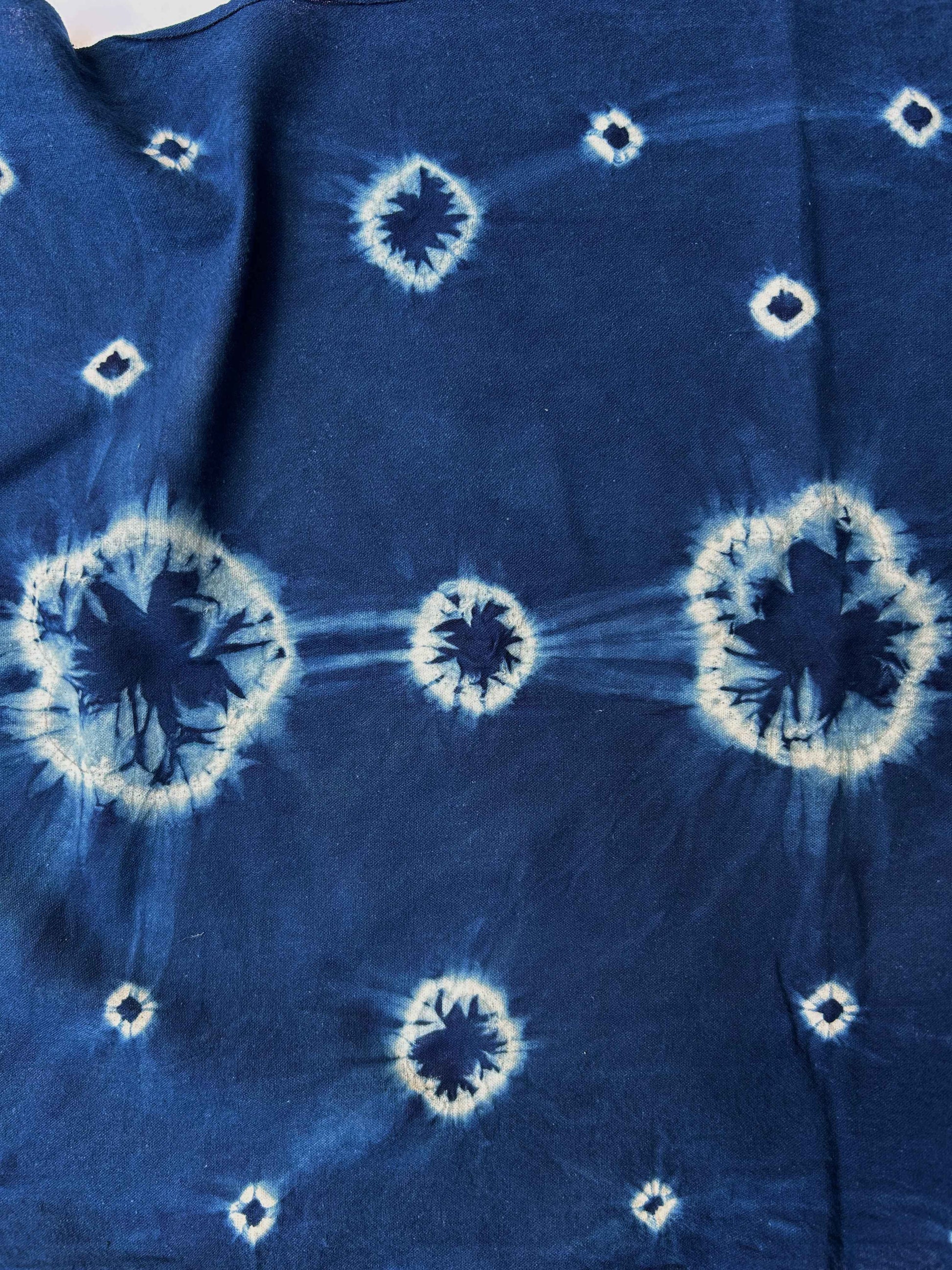 Indigo Tie-Dye Scarf V - Tamay & Me - Handmade in Vietnam