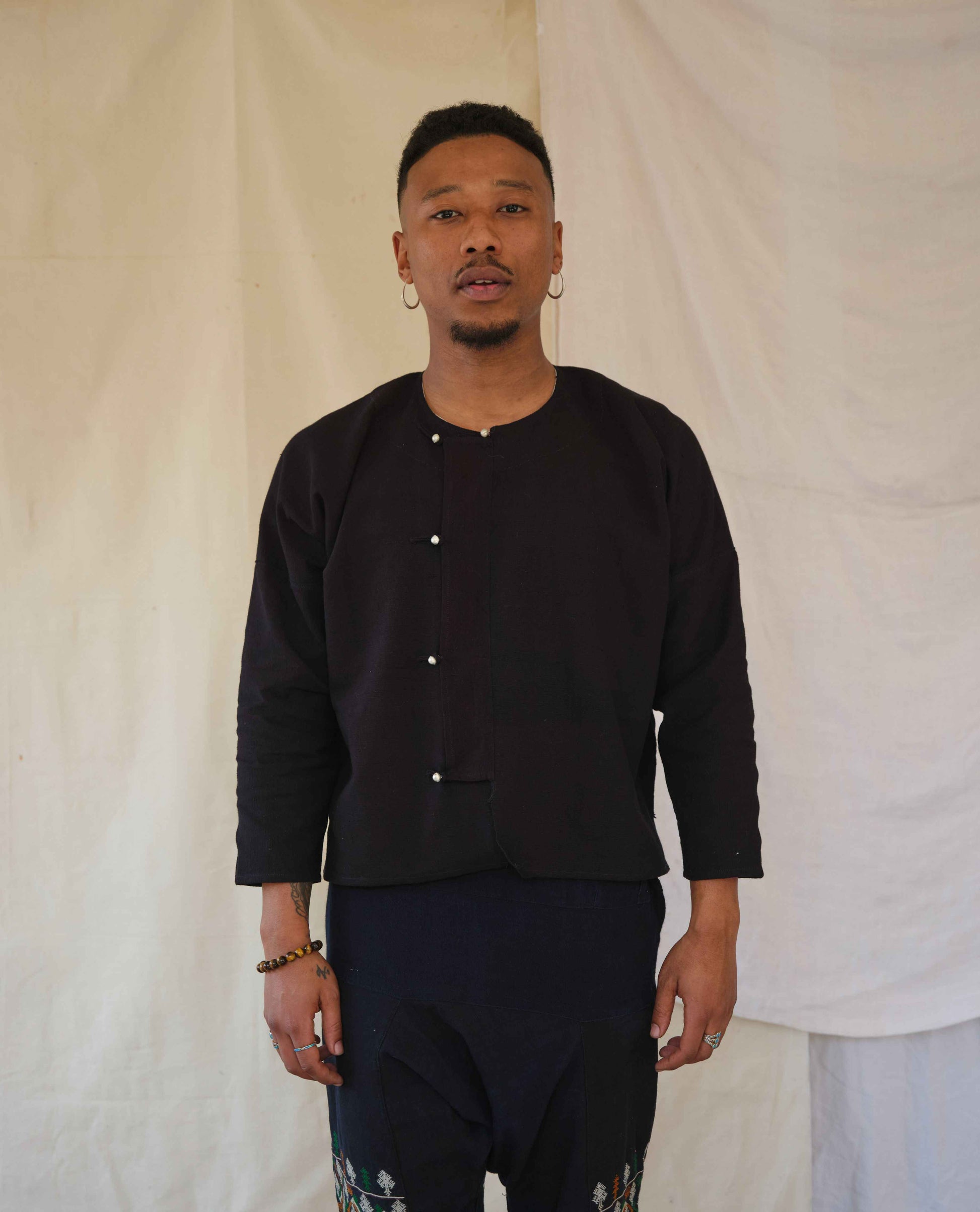 Field Jacket in 21 Dip Indigo - Tamay & Me - Handmade in Vietnam