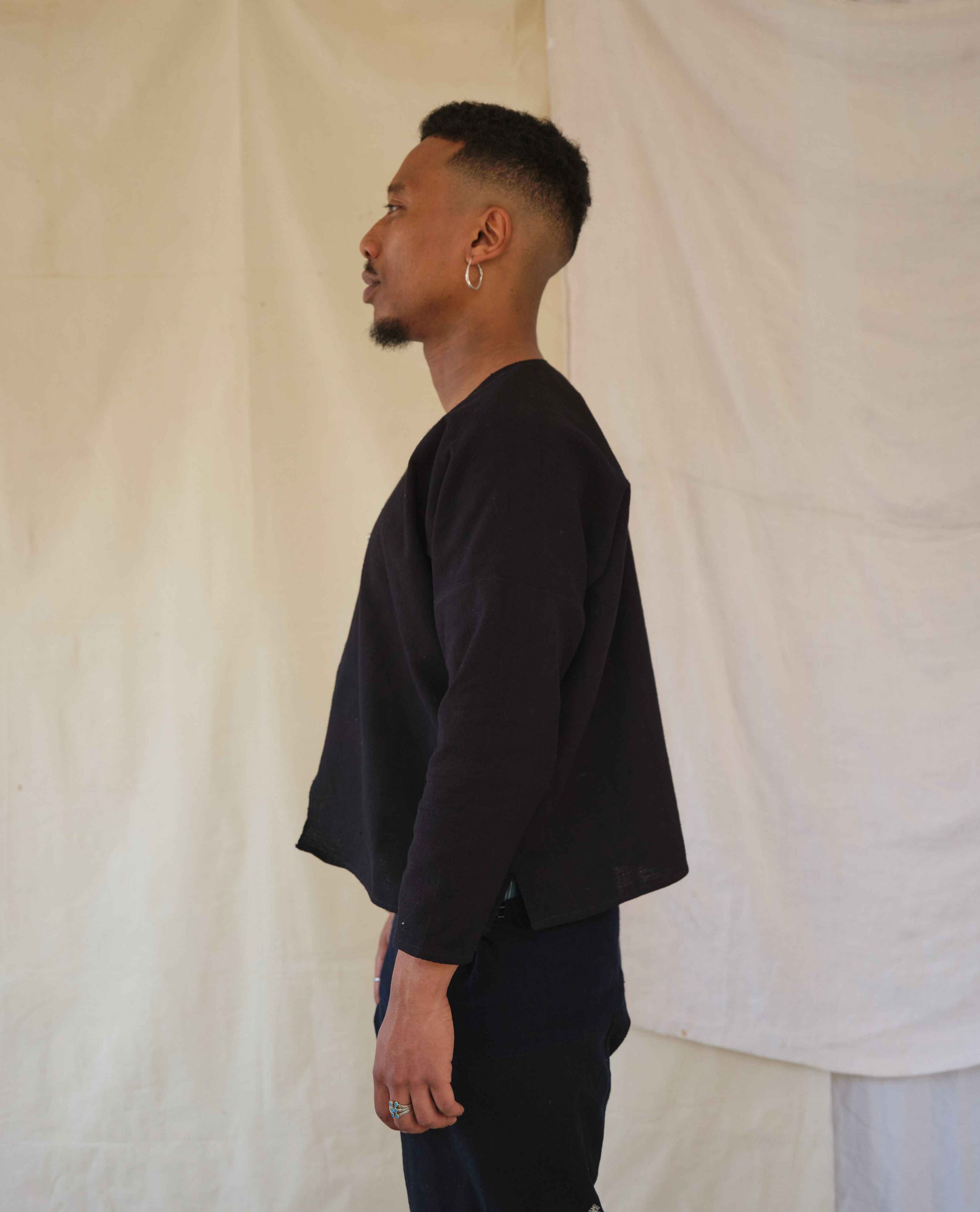 Field Jacket in 21 Dip Indigo - Tamay & Me - Handmade in Vietnam