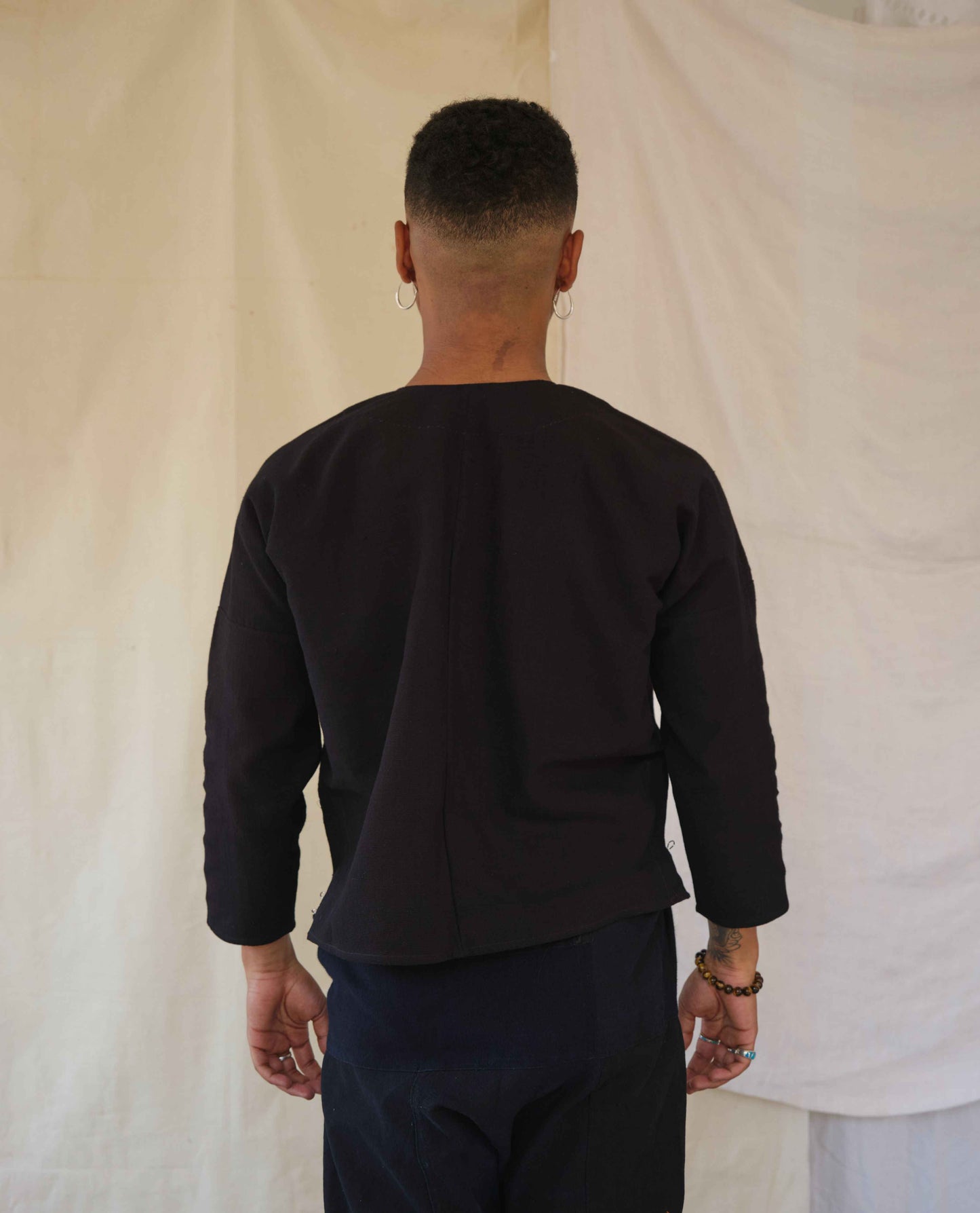 Field Jacket in 21 Dip Indigo - Tamay & Me - Handmade in Vietnam