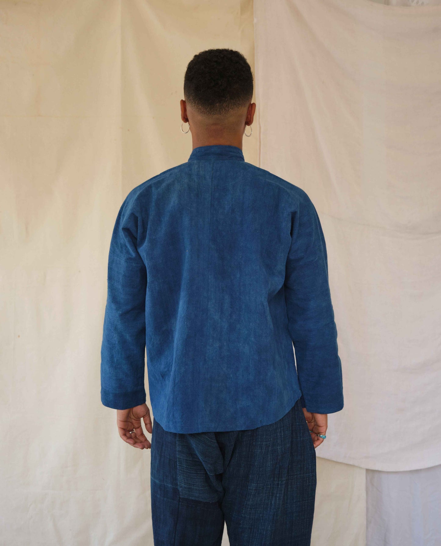 Daily Jacket in 12 dip Indigo - Tamay & Me - Handmade in Vietnam