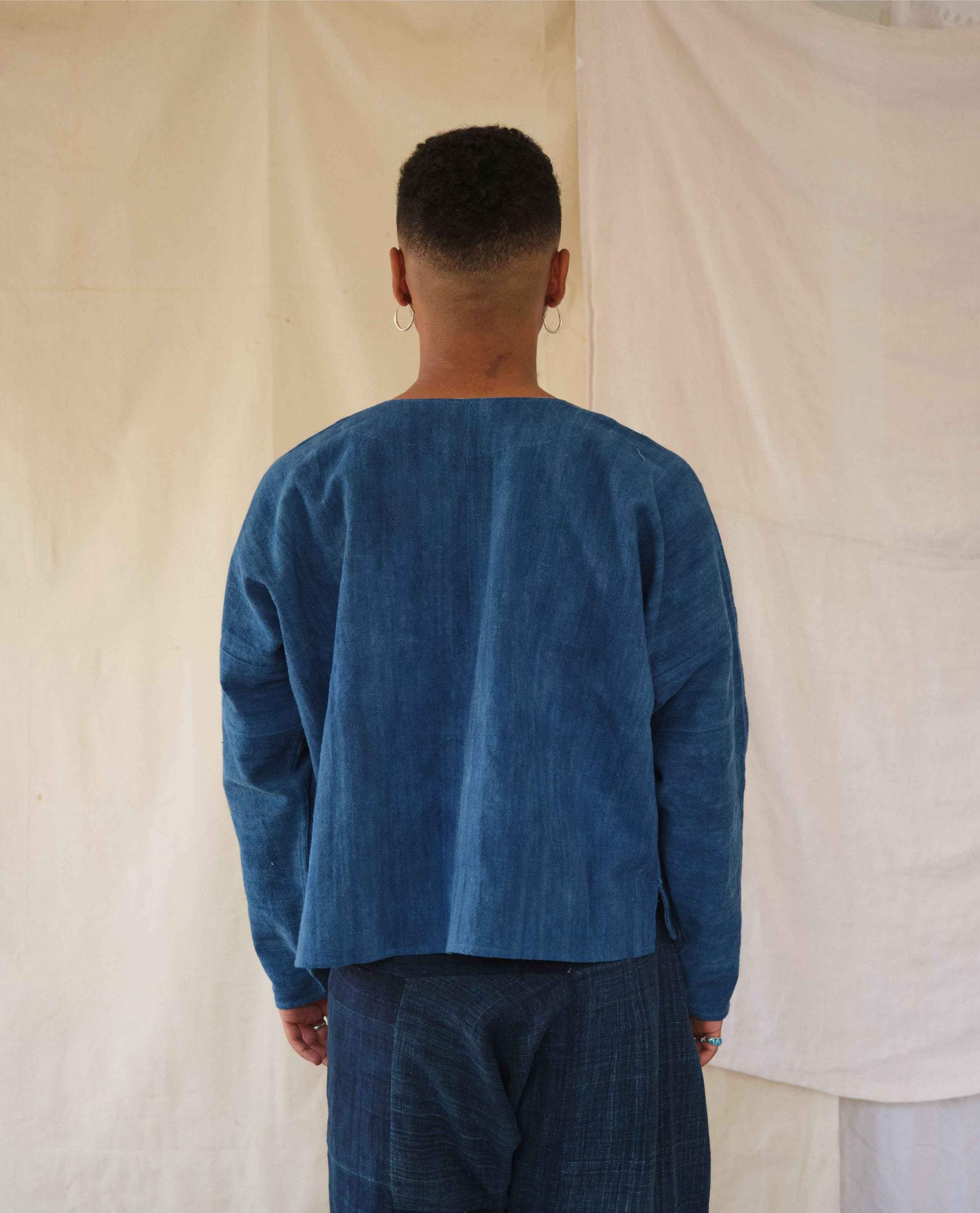 Field Jacket in 6 Dip Indigo - Tamay & Me - Handmade in Vietnam