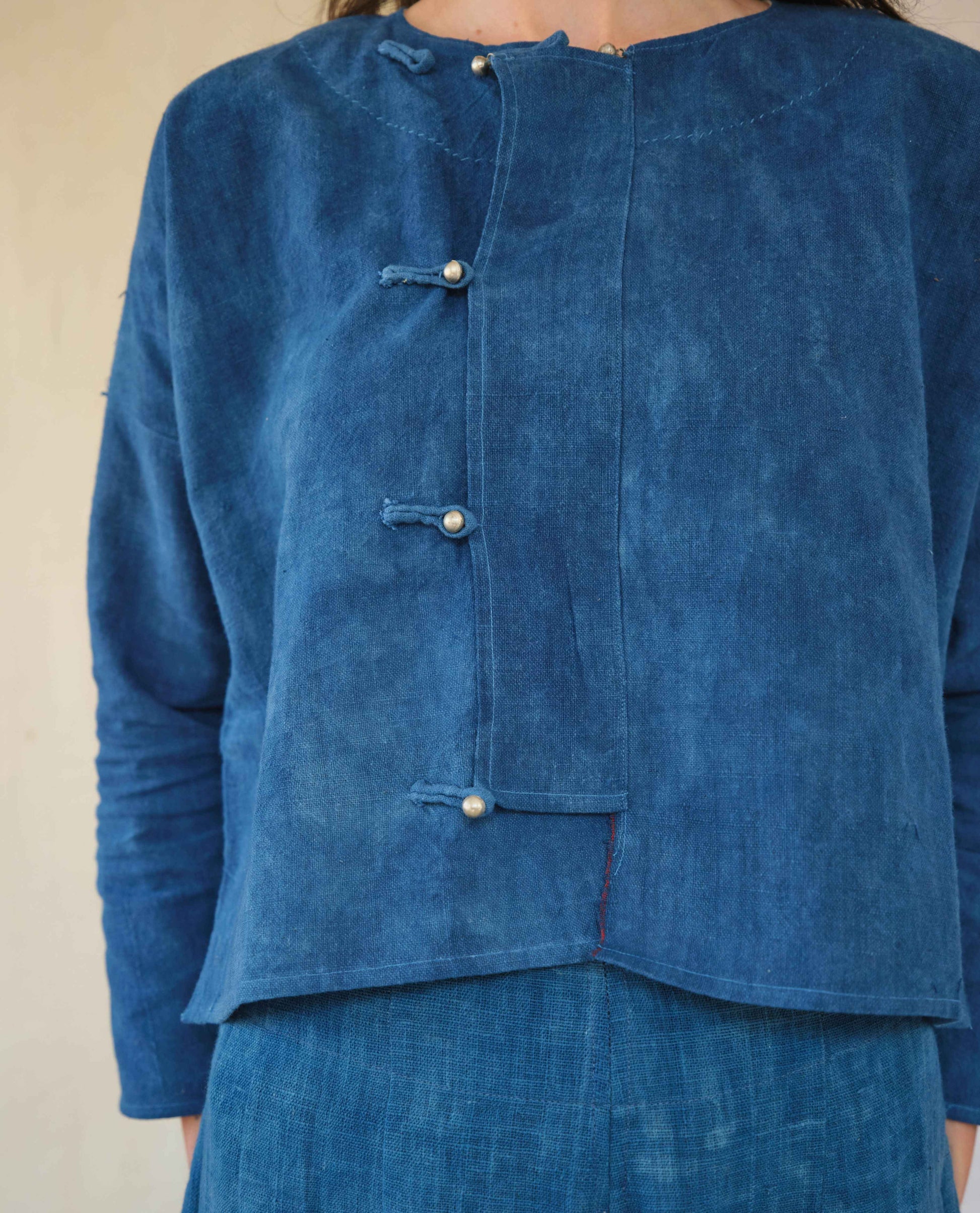 Field Jacket in 6 Dip Indigo - Tamay & Me - Handmade in Vietnam