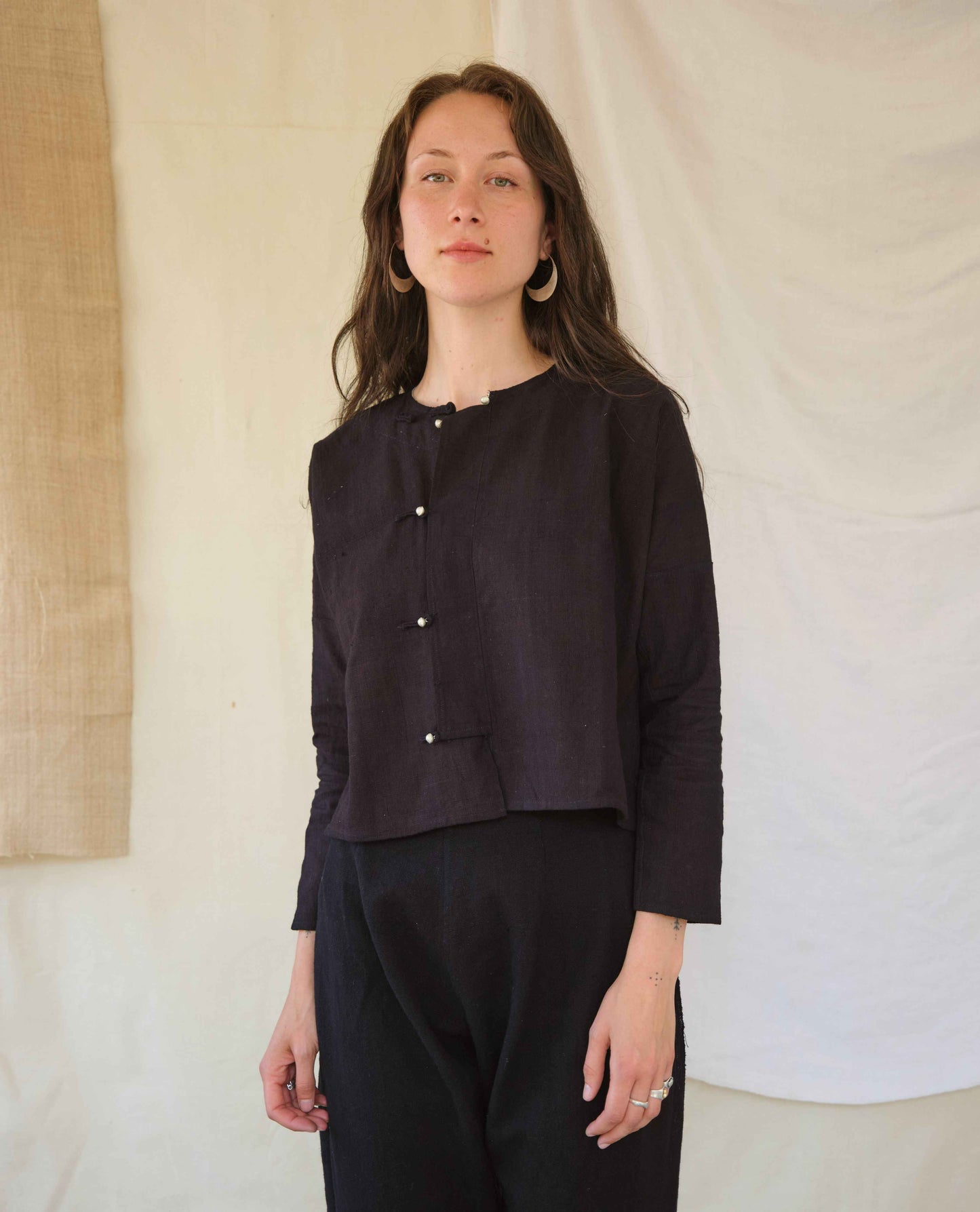 Field Jacket in 21 Dip Indigo - Tamay & Me - Handmade in Vietnam