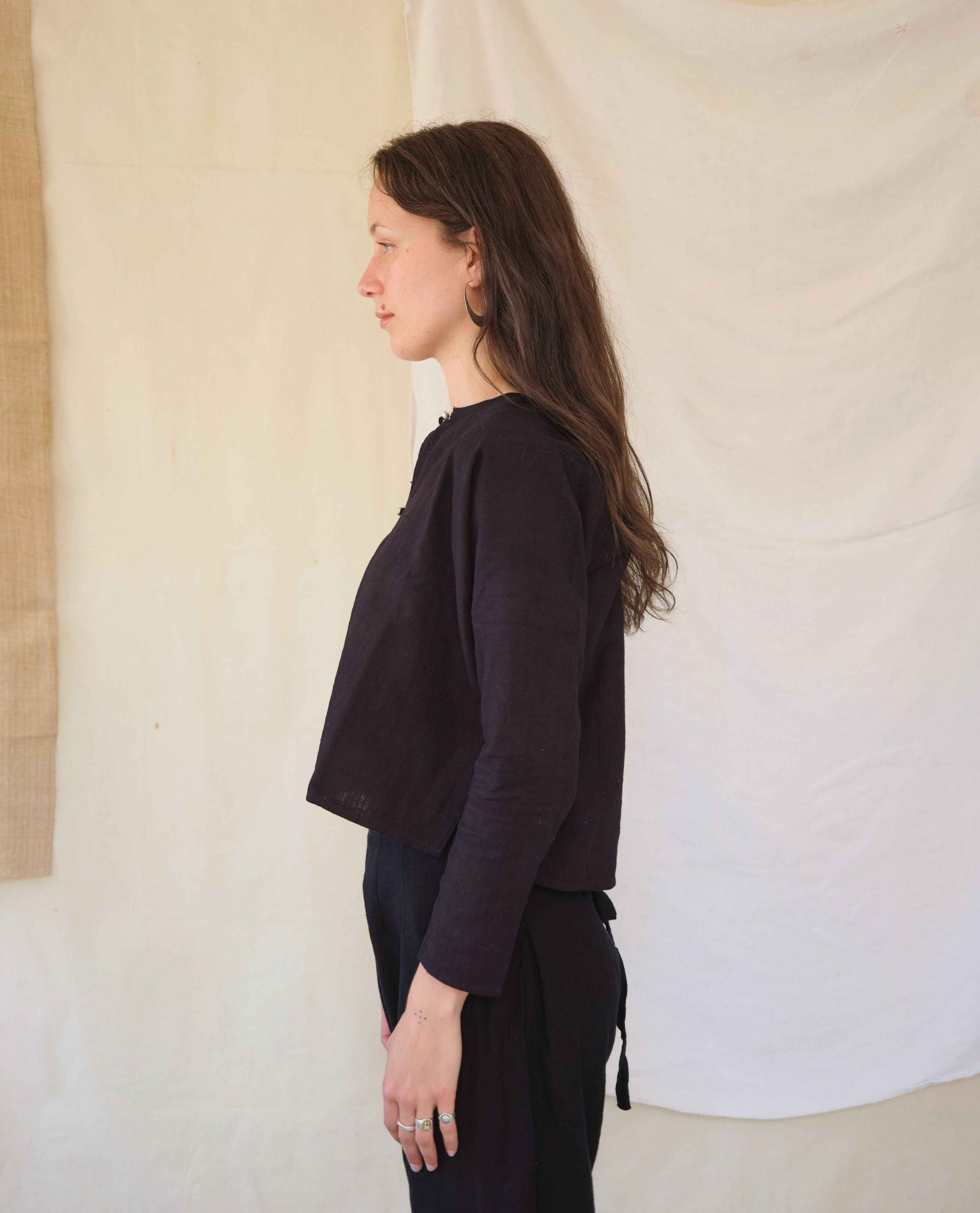 Field Jacket in 21 Dip Indigo - Tamay & Me - Handmade in Vietnam