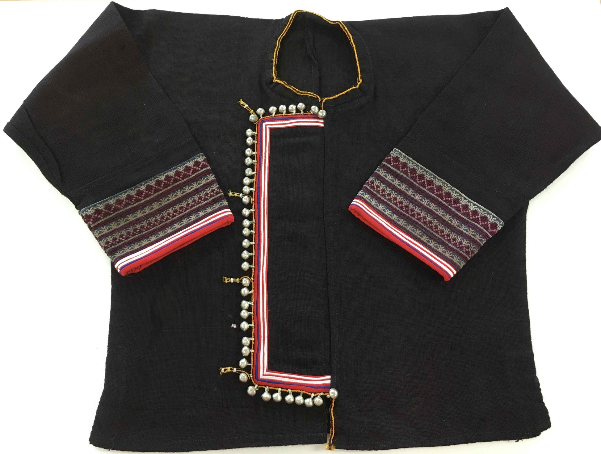 Embroidered Indigo Kids Jacket - Tamay & Me - Handmade in Vietnam