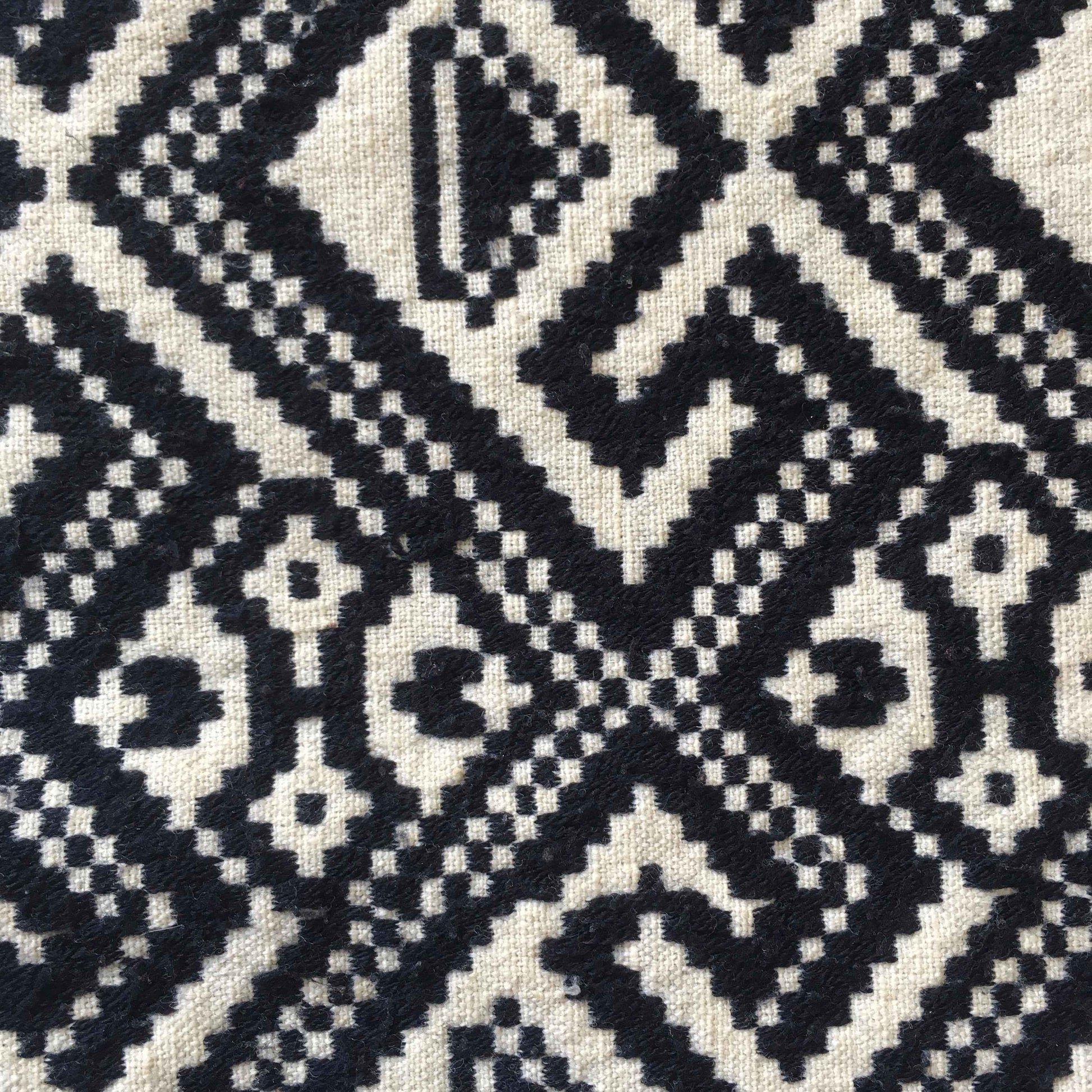 Black and White Lu Scarf - Tamay & Me - Handmade in Vietnam