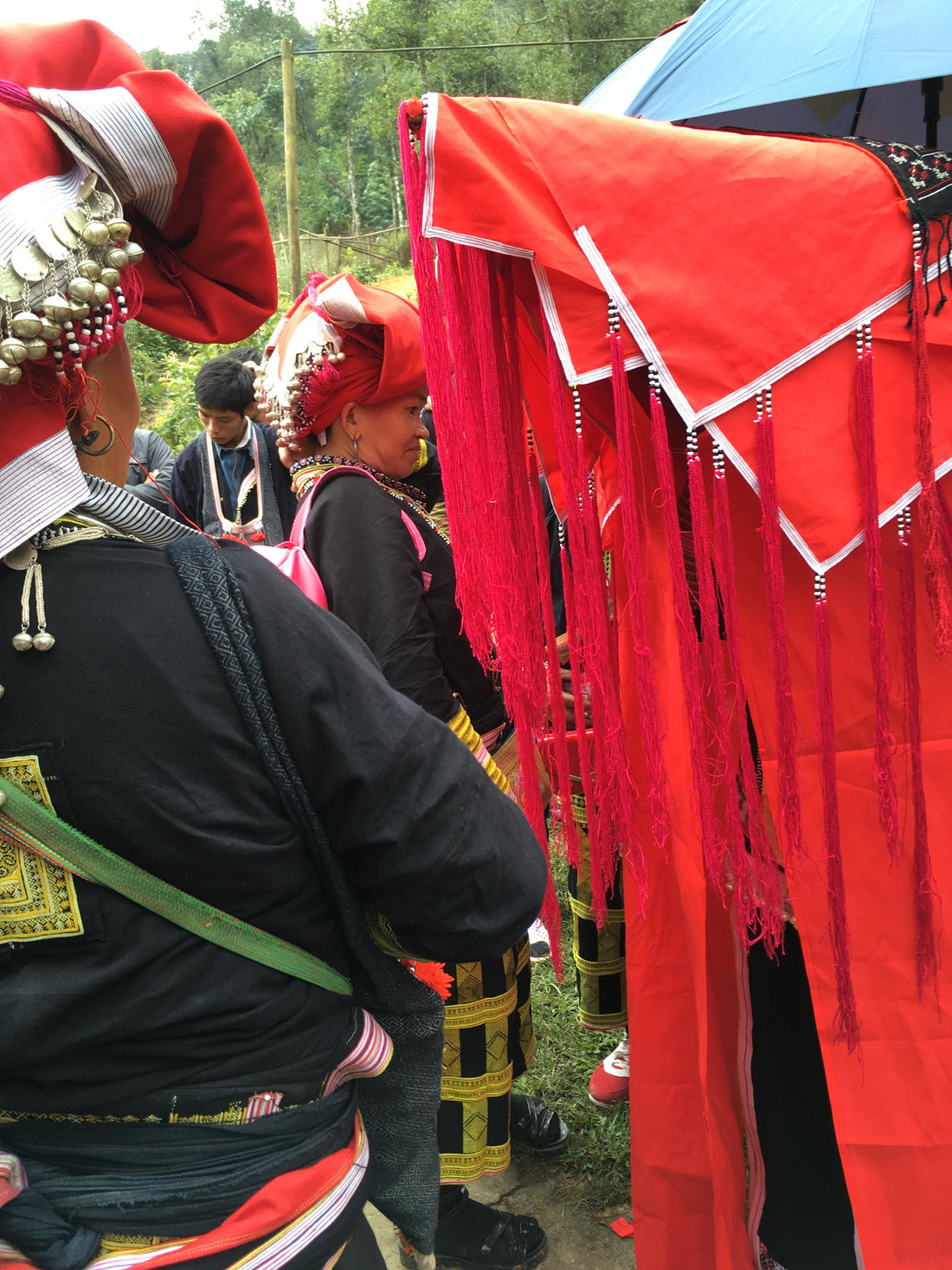 Marriage. The textiles and their importance to to pave the way for happy married life and family life.