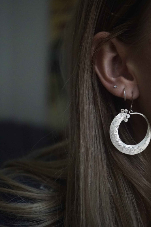 Small Hoops - Tamay & Me - Handmade in Vietnam