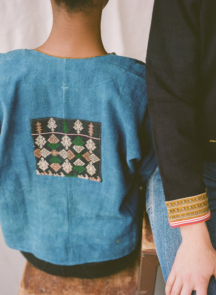 6 Dip Embroidered Jacket