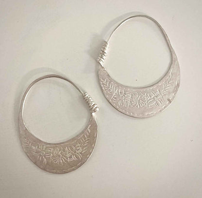 Small H'mong Hoops - Tamay & Me - Handmade in Vietnam
