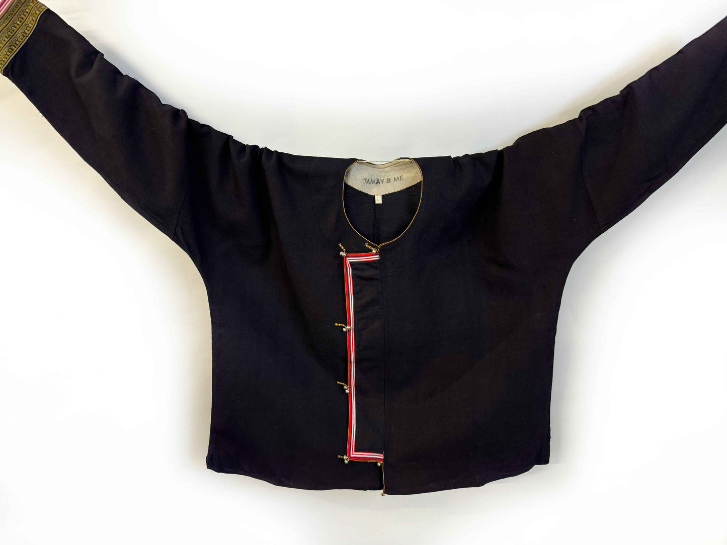 21 Dip Embroidered Jacket Large - Tamay & Me - Handmade in Vietnam