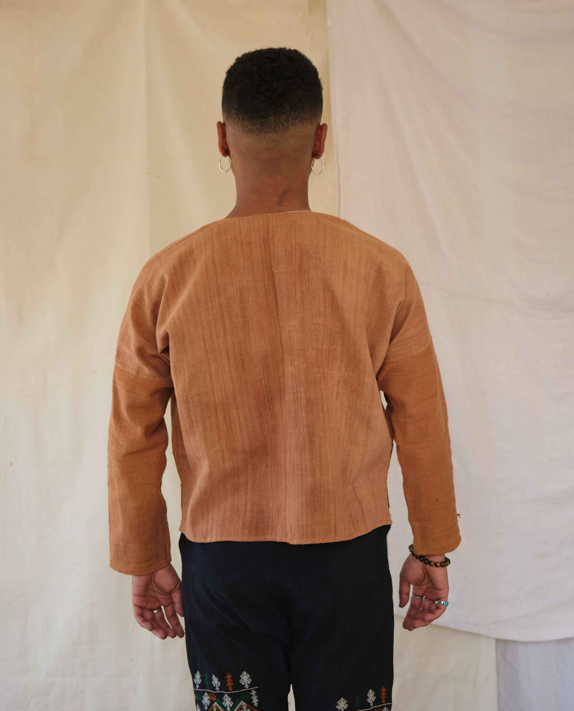 Field Jacket in Dye Yam - Tamay & Me - Handmade in Vietnam