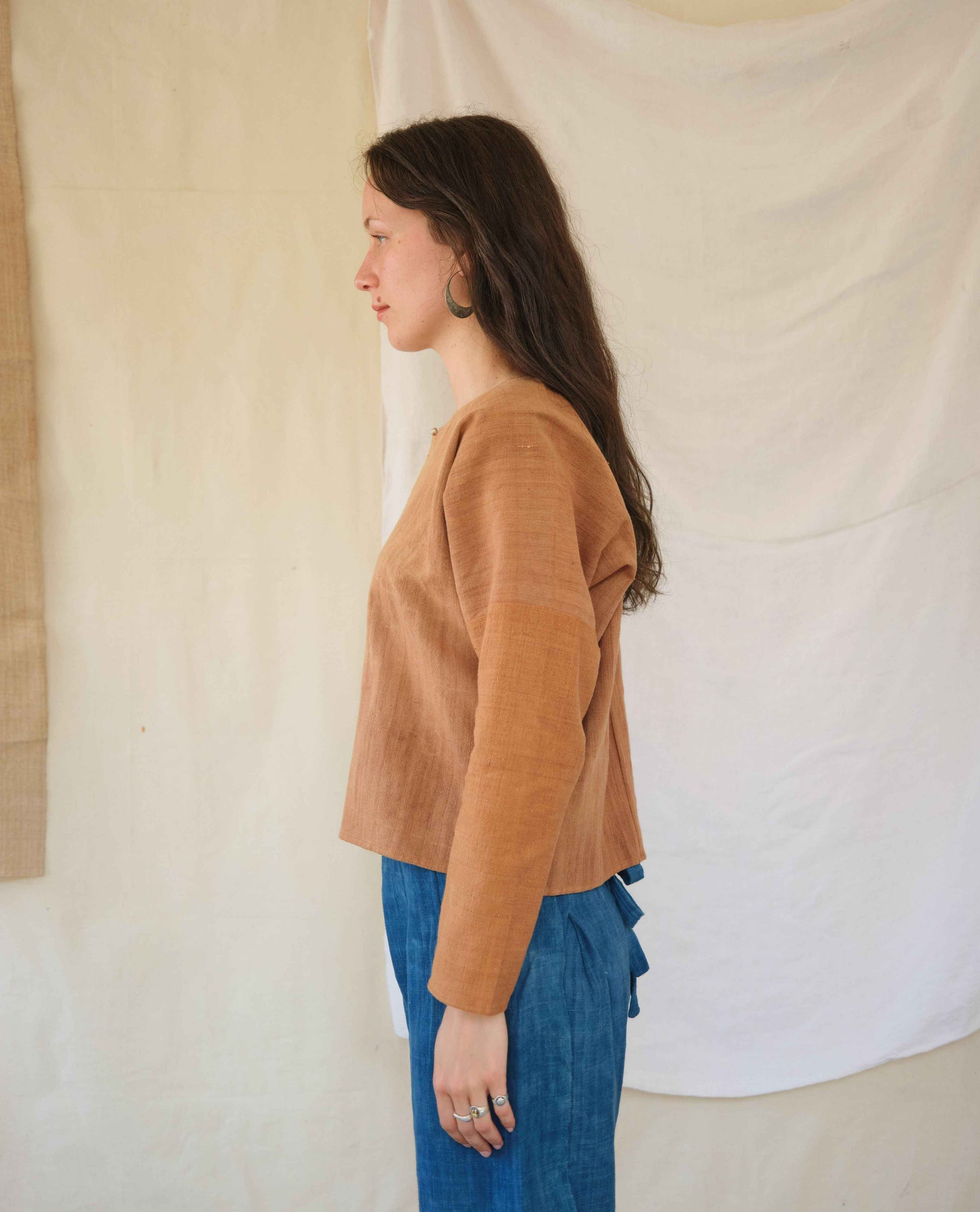 Field Jacket in Dye Yam - Tamay & Me - Handmade in Vietnam