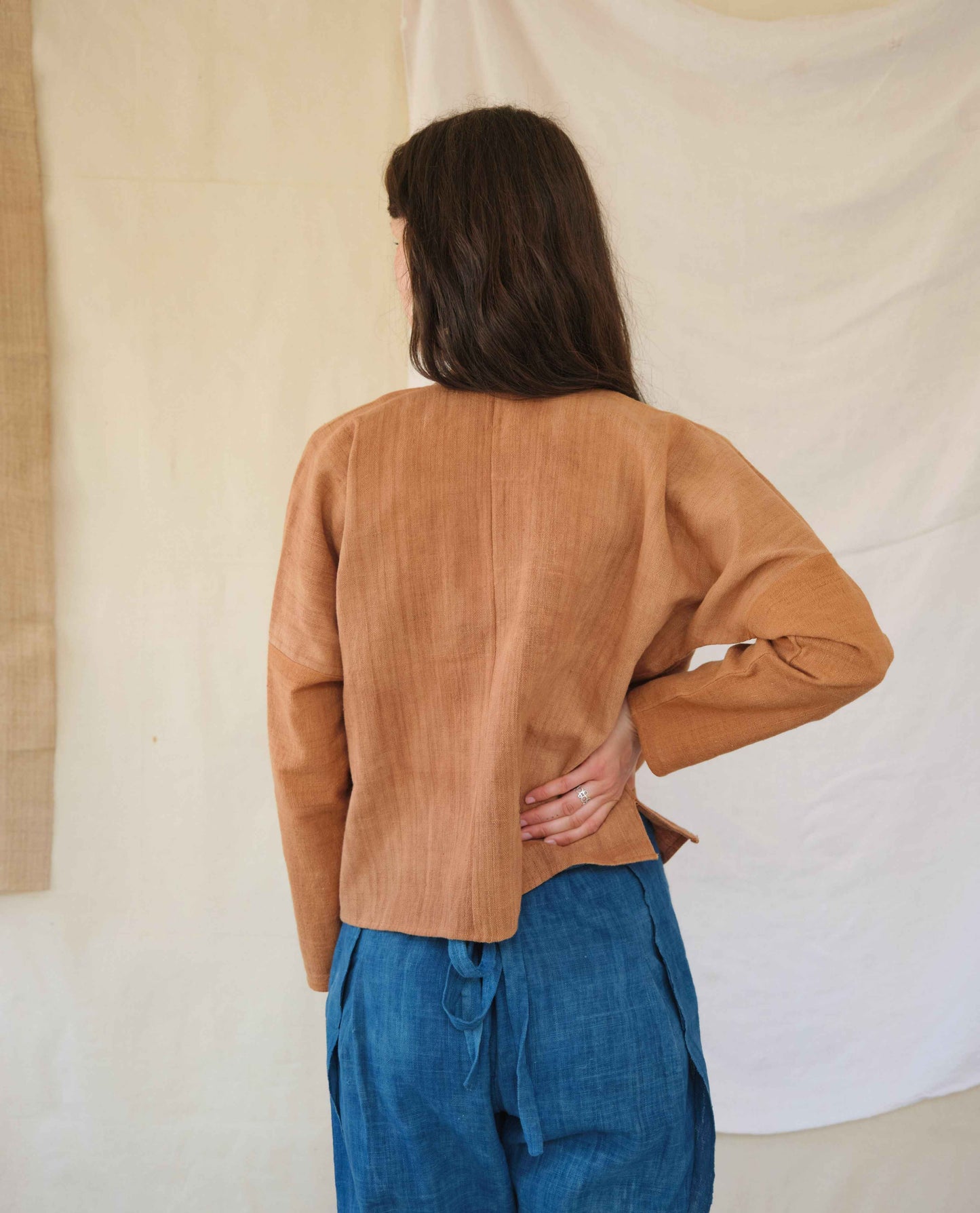 Field Jacket in Dye Yam - Tamay & Me - Handmade in Vietnam